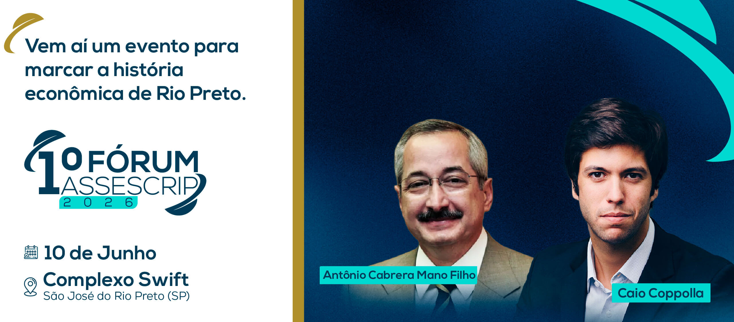 Vem aí um evento para marcar a história econômica de Rio Preto.